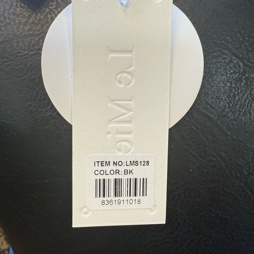 Le Miel 2-in-1 Black Vegan Leather Tote Bag – NWT PETA Approved - Picture 3 of 8